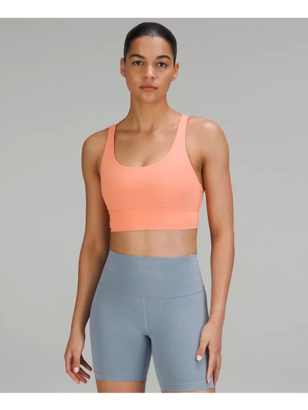 Lululemon Energy Longline Bra Medium Support, B–D Cup-Size 4